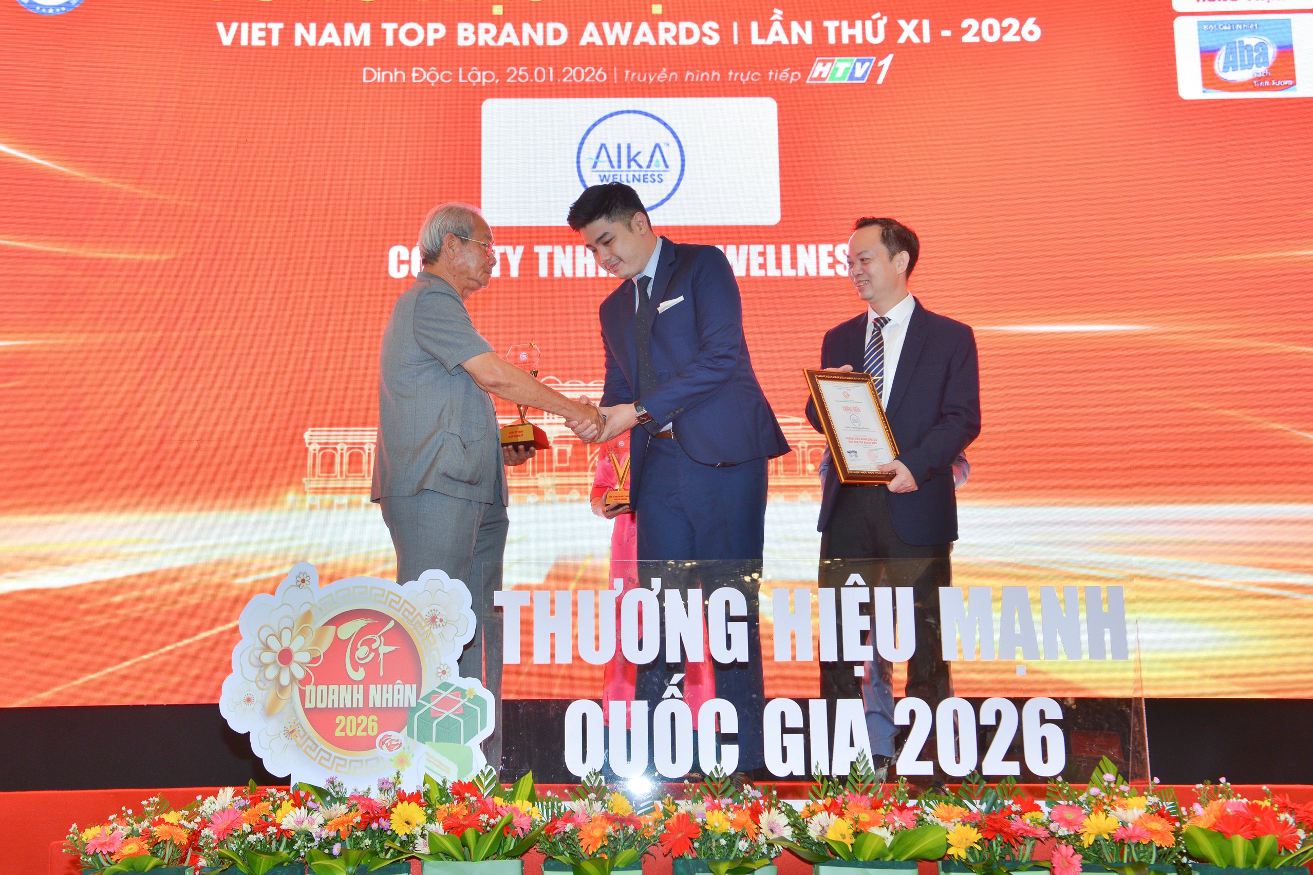 ALKA WELLNESS KHẲNG ĐỊNH VỊ THẾ TẠI LỄ CÔNG BỐ "THƯƠNG HIỆU MẠNH QUỐC GIA 2026"